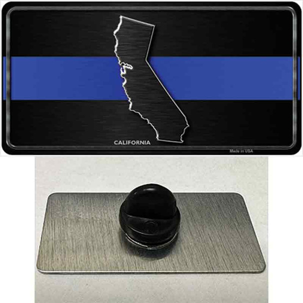 California Thin Blue Line Wholesale Novelty Metal Hat Pin