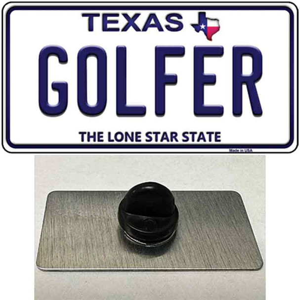Golfer Texas Wholesale Novelty Metal Hat Pin