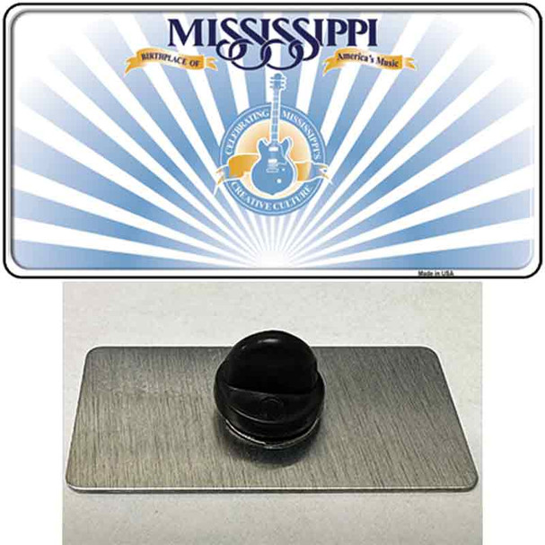 Mississippi Creative Culture Blank Wholesale Novelty Metal Hat Pin