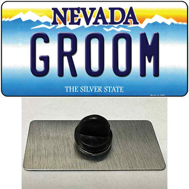 Groom Nevada Wholesale Novelty Metal Hat Pin