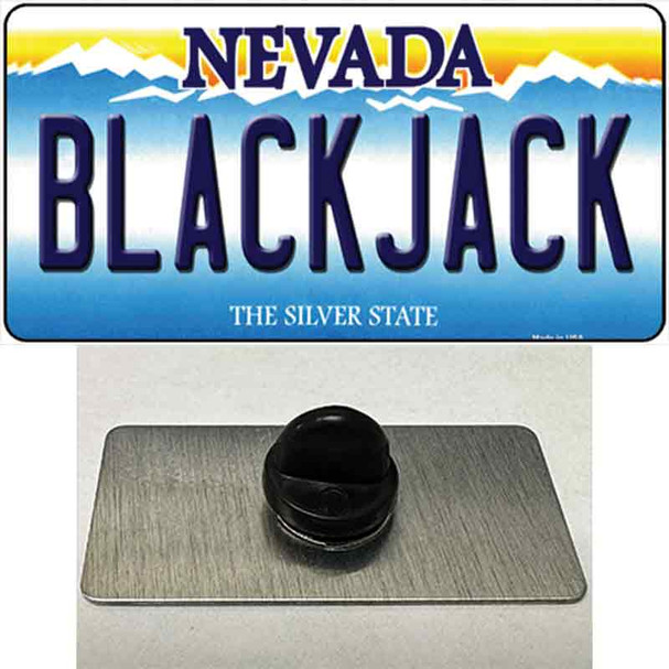 Black Jack Nevada Wholesale Novelty Metal Hat Pin