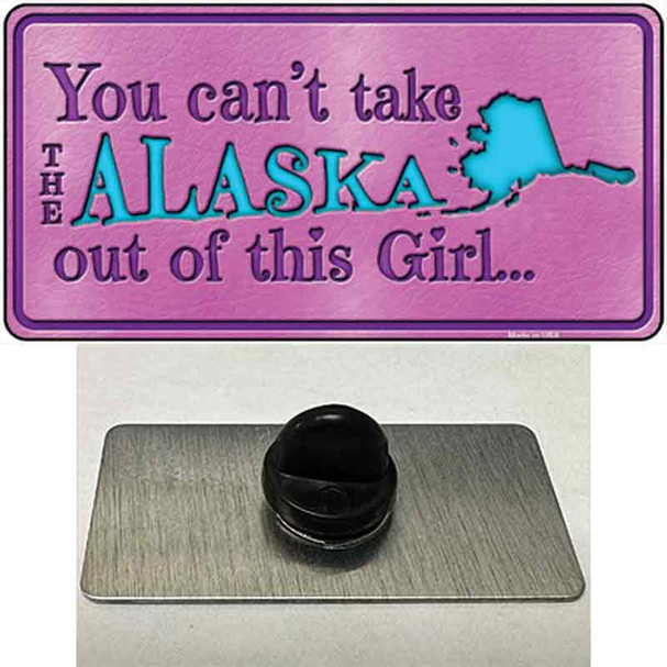 Alaska Girl Wholesale Novelty Metal Hat Pin