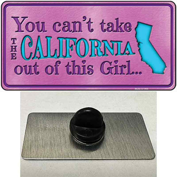 California Girl Wholesale Novelty Metal Hat Pin