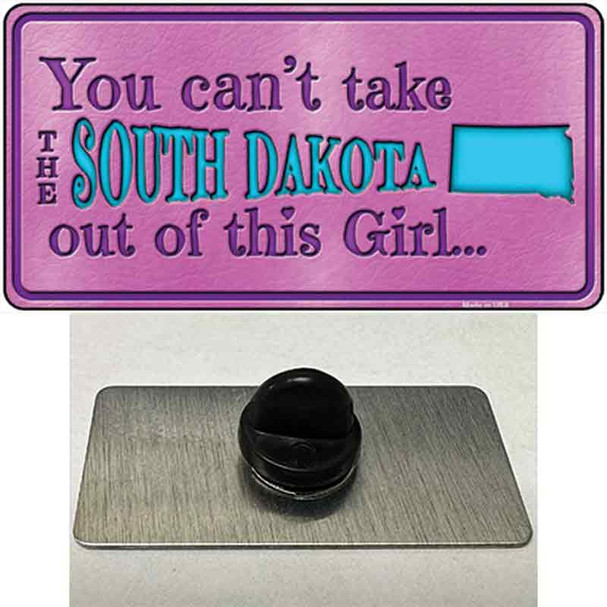 South Dakota Girl Wholesale Novelty Metal Hat Pin