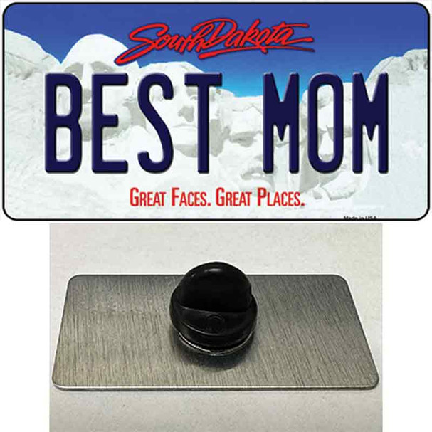 Best Mom South Dakota Wholesale Novelty Metal Hat Pin