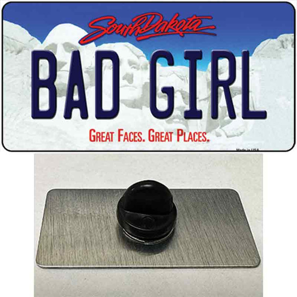 Bad Girl South Dakota Wholesale Novelty Metal Hat Pin