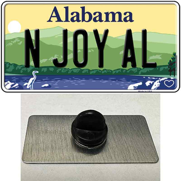 N Joy AL Alabama Wholesale Novelty Metal Hat Pin