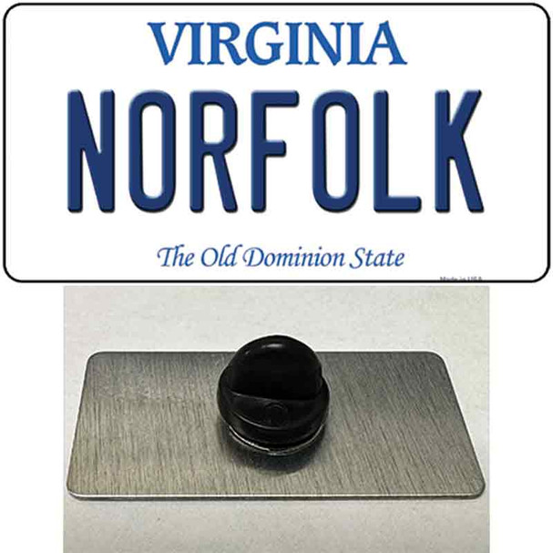 Norfolk Virginia Wholesale Novelty Metal Hat Pin