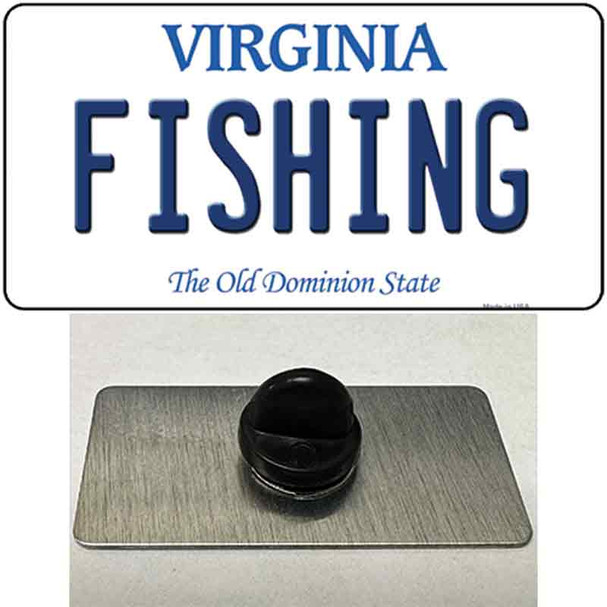 Fishing Virginia Wholesale Novelty Metal Hat Pin