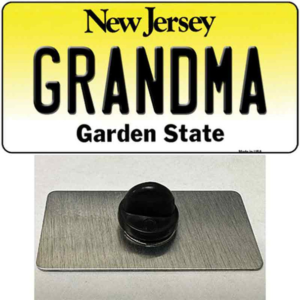 Grandma New Jersey Wholesale Novelty Metal Hat Pin