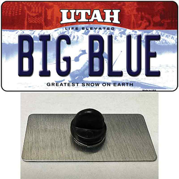 Big Blue Utah Wholesale Novelty Metal Hat Pin