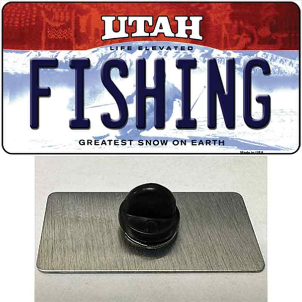 Fishing Utah Wholesale Novelty Metal Hat Pin