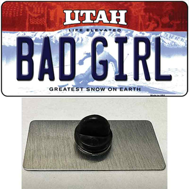 Bad Girl Utah Wholesale Novelty Metal Hat Pin