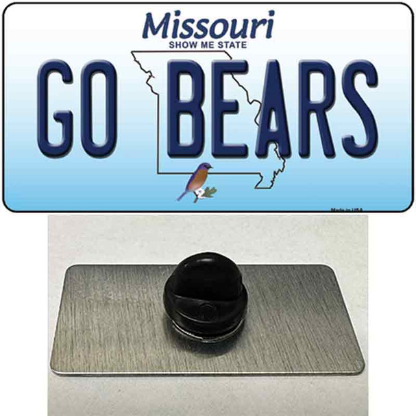 Go Bears Missouri Wholesale Novelty Metal Hat Pin