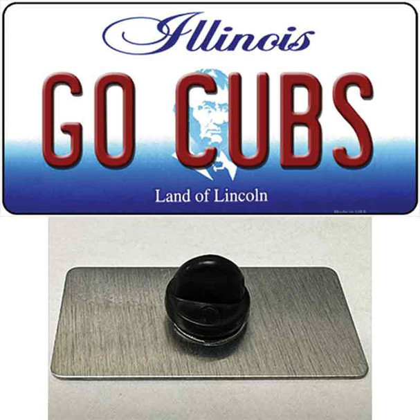 Go Cubs Illinois Wholesale Novelty Metal Hat Pin