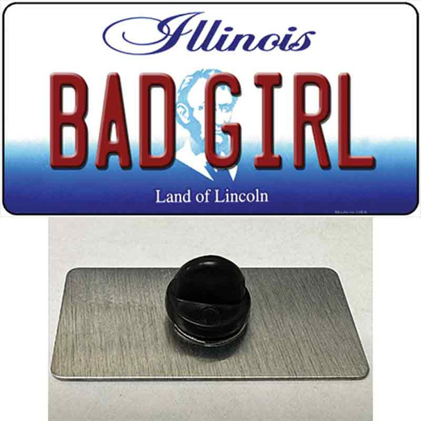 Bad Girl Illinois Wholesale Novelty Metal Hat Pin