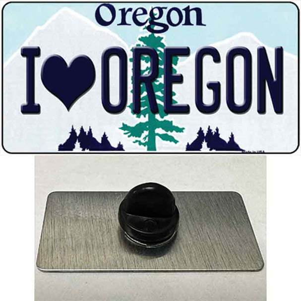 I Love Oregon Wholesale Novelty Metal Hat Pin