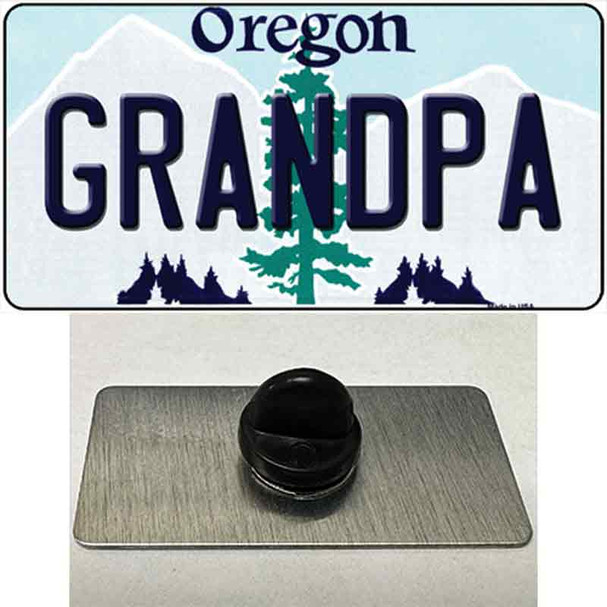 Grandpa Oregon Wholesale Novelty Metal Hat Pin