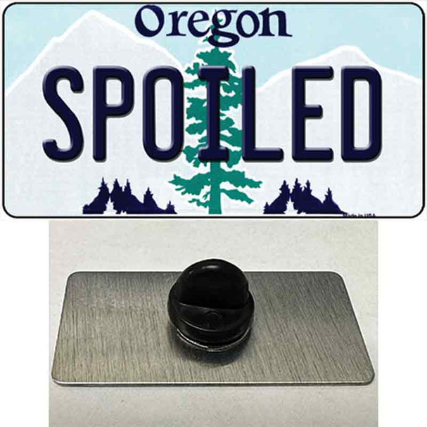 Spoiled Oregon Wholesale Novelty Metal Hat Pin