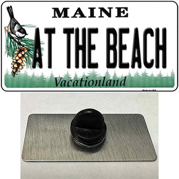 At The Beach Maine Wholesale Novelty Metal Hat Pin