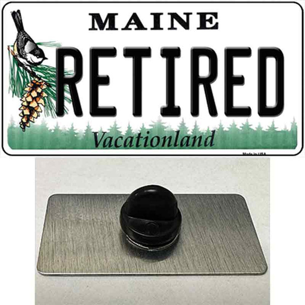 Retired Maine Wholesale Novelty Metal Hat Pin
