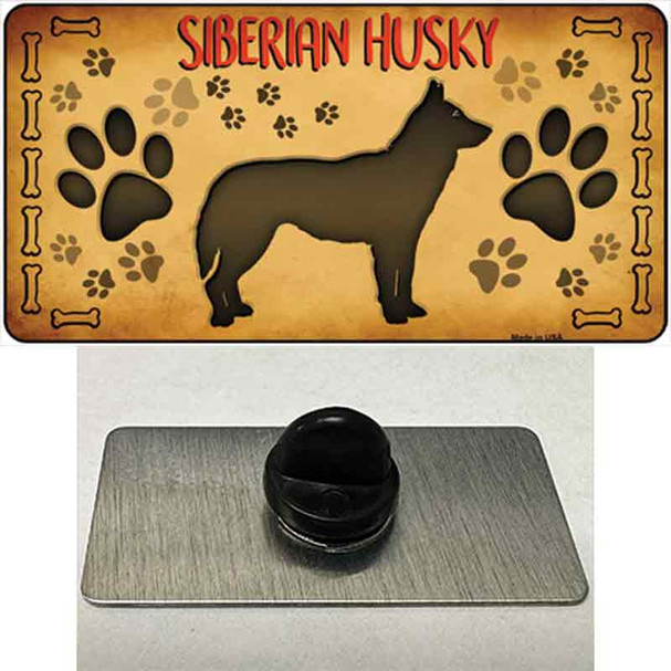 Siberian Husky Wholesale Novelty Metal Hat Pin
