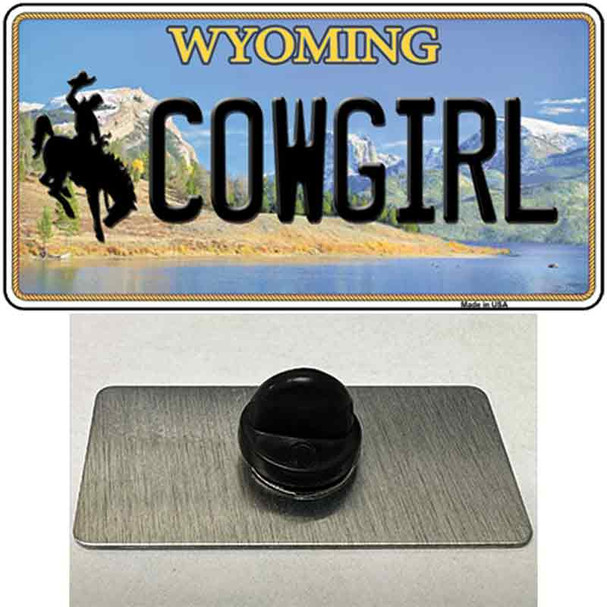 Cowgirl Wyoming Wholesale Novelty Metal Hat Pin
