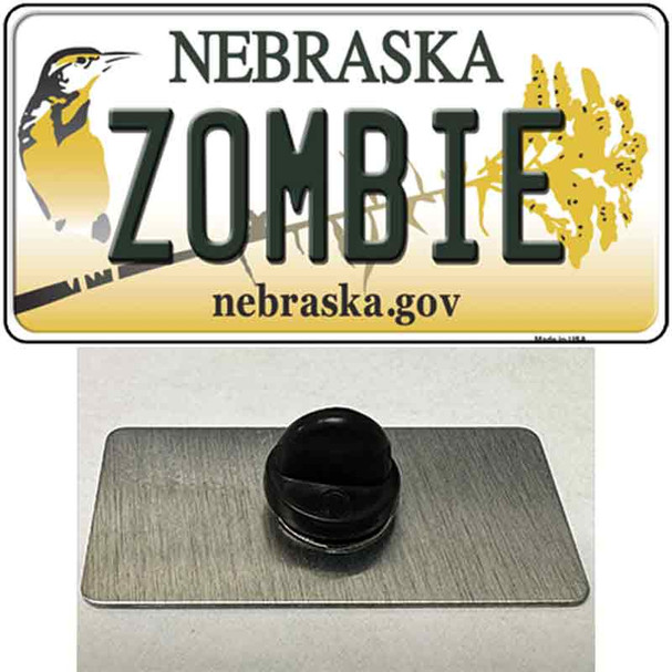 Zombie Nebraska Wholesale Novelty Metal Hat Pin