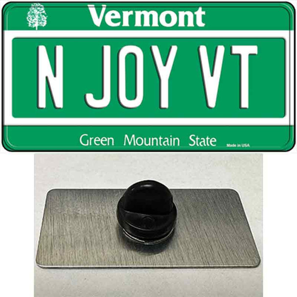 N Joy VT Vermont Wholesale Novelty Metal Hat Pin