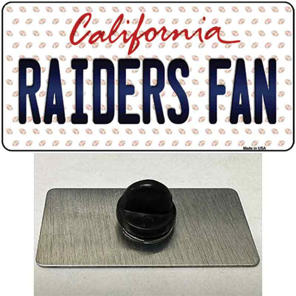 Raiders Fan California Wholesale Novelty Metal Hat Pin