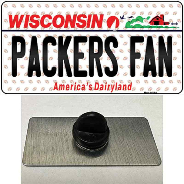 Packers Fan Wisconsin Wholesale Novelty Metal Hat Pin