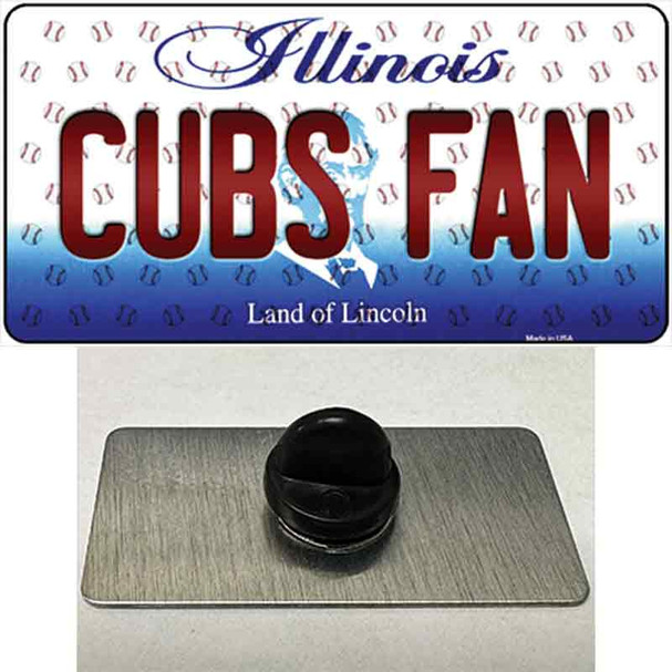 Cubs Fan Illinois Wholesale Novelty Metal Hat Pin