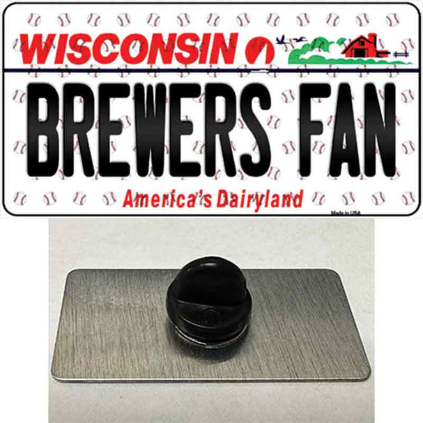 Brewers Fan Wisconsin Wholesale Novelty Metal Hat Pin