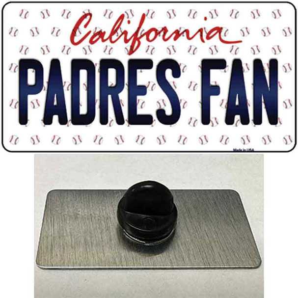 Padres Fan California Wholesale Novelty Metal Hat Pin