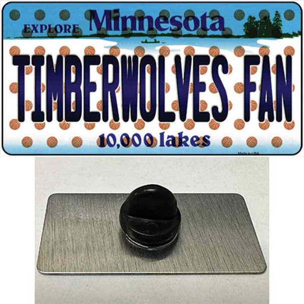 Timberwolves Fan Minnesota Wholesale Novelty Metal Hat Pin