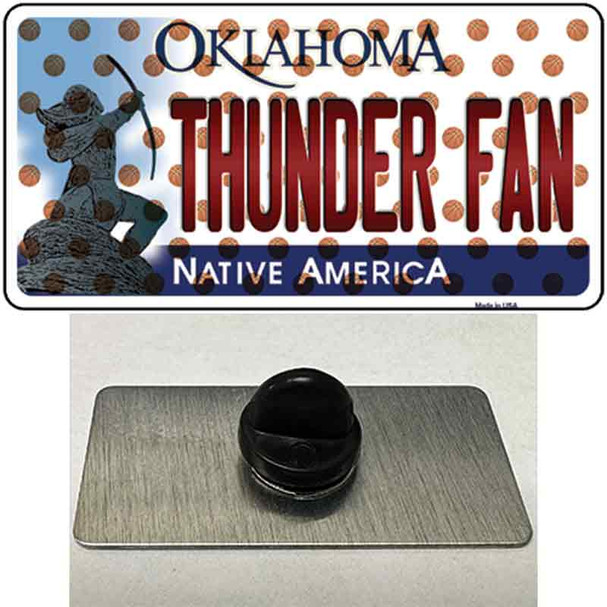 Thunder Fan Oklahoma Wholesale Novelty Metal Hat Pin