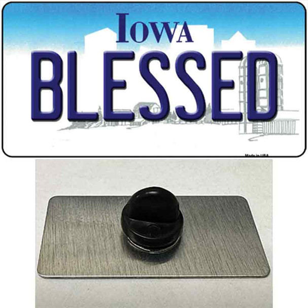 Blessed Iowa Wholesale Novelty Metal Hat Pin