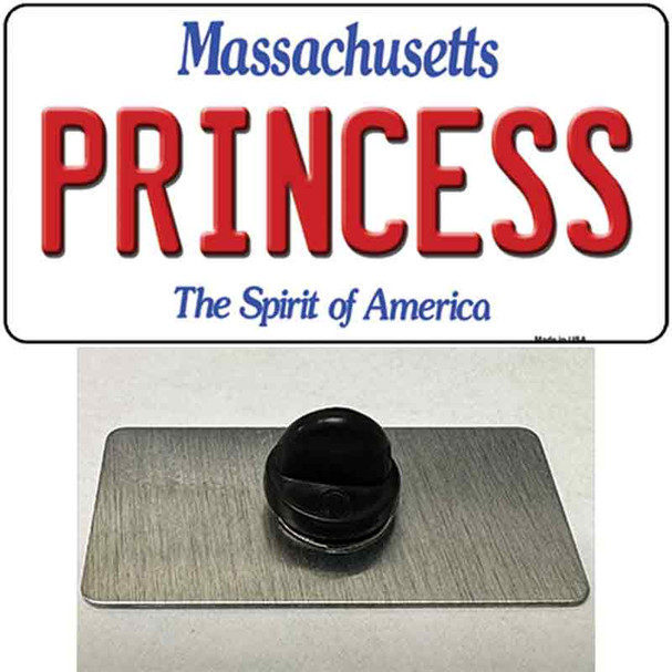 Princess Massachusetts Wholesale Novelty Metal Hat Pin