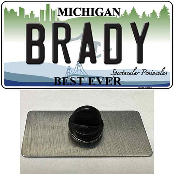 Brady Michigan Wholesale Novelty Metal Hat Pin