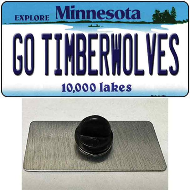 Go Timberwolves Minnesota State Wholesale Novelty Metal Hat Pin