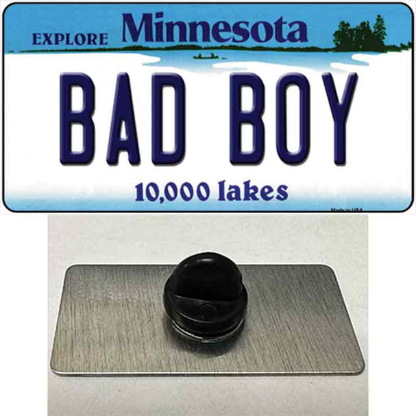 Bad Boy Minnesota State Wholesale Novelty Metal Hat Pin