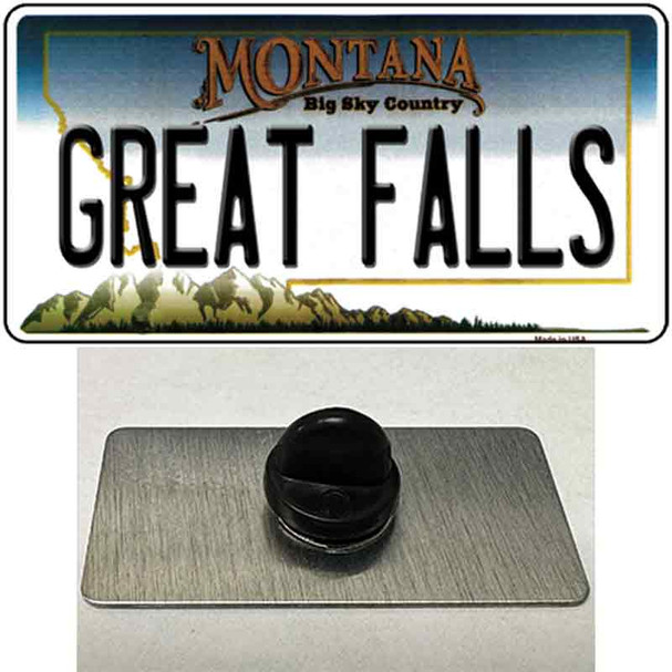 Great Falls Montana State Wholesale Novelty Metal Hat Pin