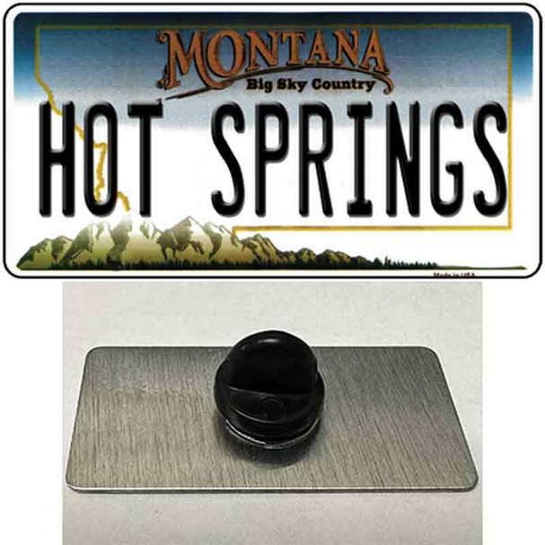 Hot Springs Montana State Wholesale Novelty Metal Hat Pin