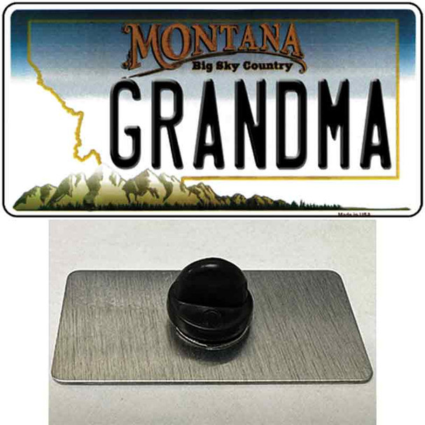 Grandma Montana State Wholesale Novelty Metal Hat Pin