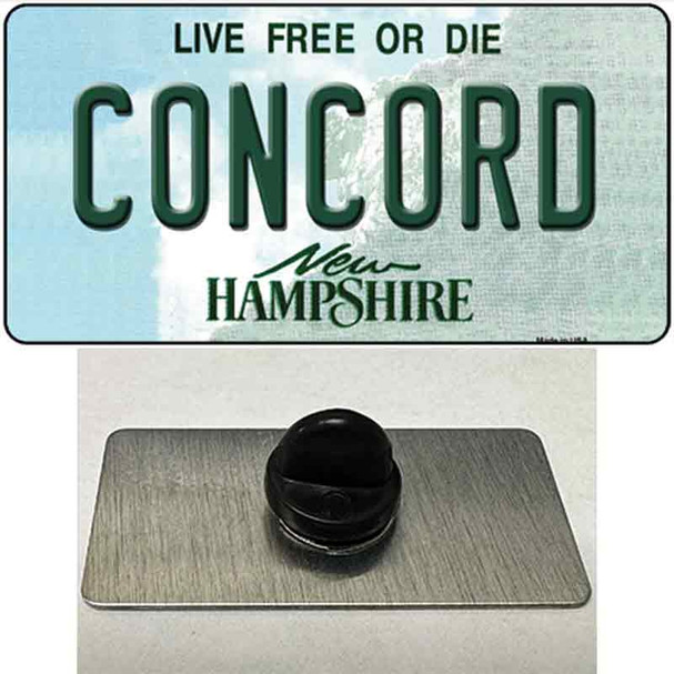 Concord New Hampshire State Wholesale Novelty Metal Hat Pin