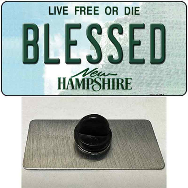 Blessed New Hampshire State Wholesale Novelty Metal Hat Pin