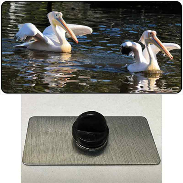 Pelican Two On Water Wholesale Novelty Metal Hat Pin