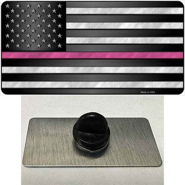 Thin Pink Line Wholesale Novelty Metal Hat Pin