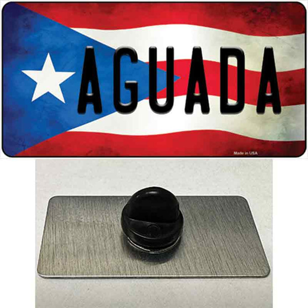 Aguada Puerto Rico Flag Wholesale Novelty Metal Hat Pin