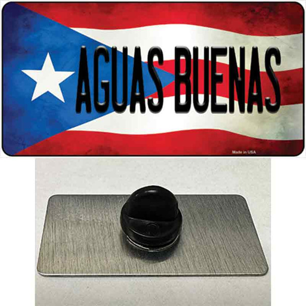 Aguas Buenas Puerto Rico Flag Wholesale Novelty Metal Hat Pin
